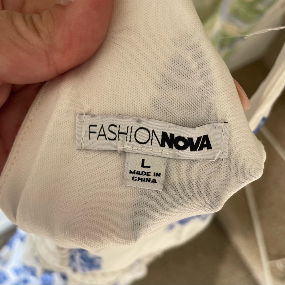 Fashion Nova Holy Slit Dress - Picture 9 of 11